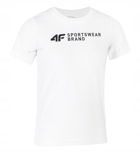 4F CHŁOPIĘCA KOSZULKA T-SHIRT BAWEŁNA / 128