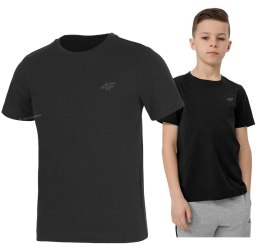 4F CHŁOPIĘCA KOSZULKA T-SHIRT BAWEŁNA / 140