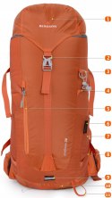 WYGODNY PLECAK TREKKINGOWY BERGSON SVELLNOSE 30L