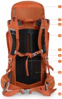 WYGODNY PLECAK TREKKINGOWY BERGSON SVELLNOSE 30L